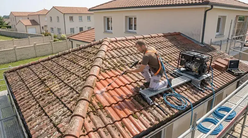 Nettoyage & Peinture de Toiture